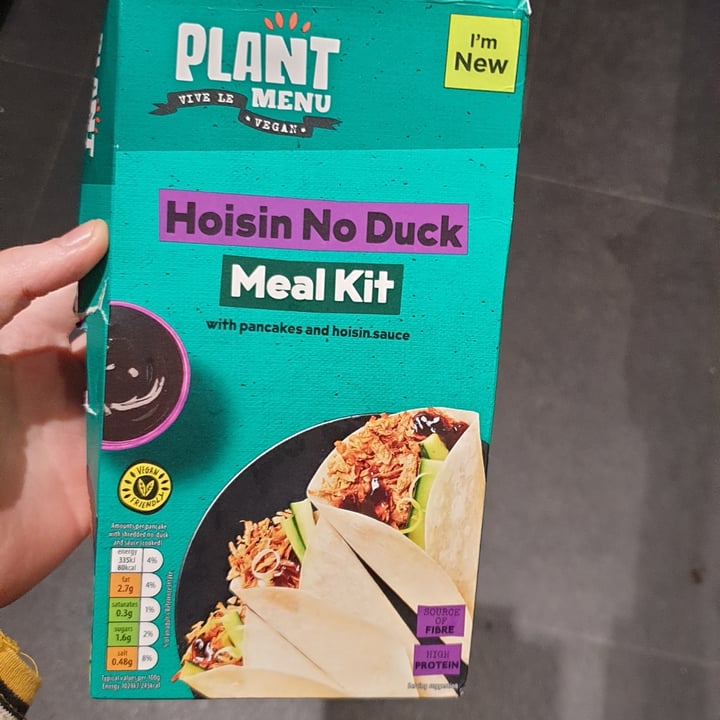 photo of Plant Menu Hoisin No Duck Meal Kit shared by @lydiahawkins on  12 Jan 2023 - review