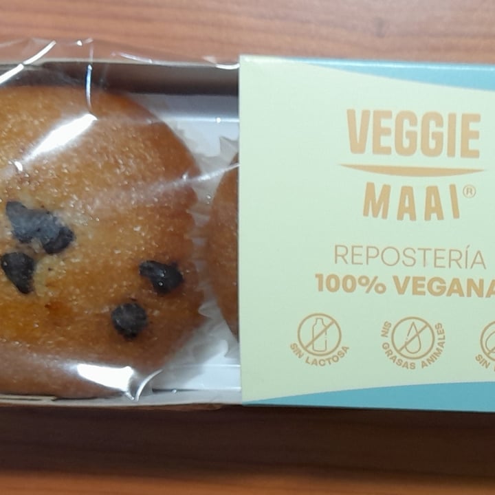 photo of Veggie Maai Magdalenas con Pepitas de Chocolate shared by @anasp on  08 Feb 2023 - review