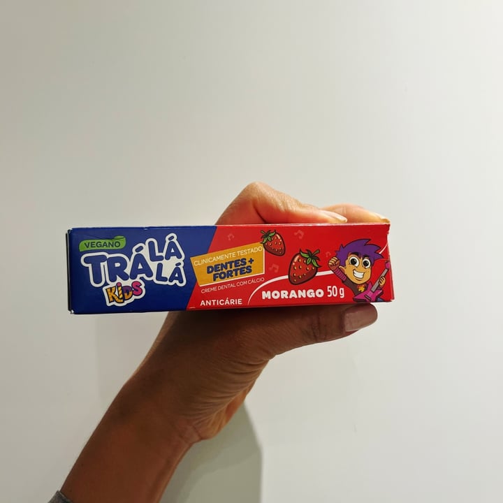 photo of Tralálá creme dental infantil sabor morango shared by @nandab on  27 Jul 2023 - review