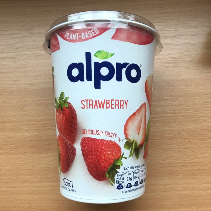 photo of Alpro Alpro strawberry shared by @eml on  23 Mar 2023 - review