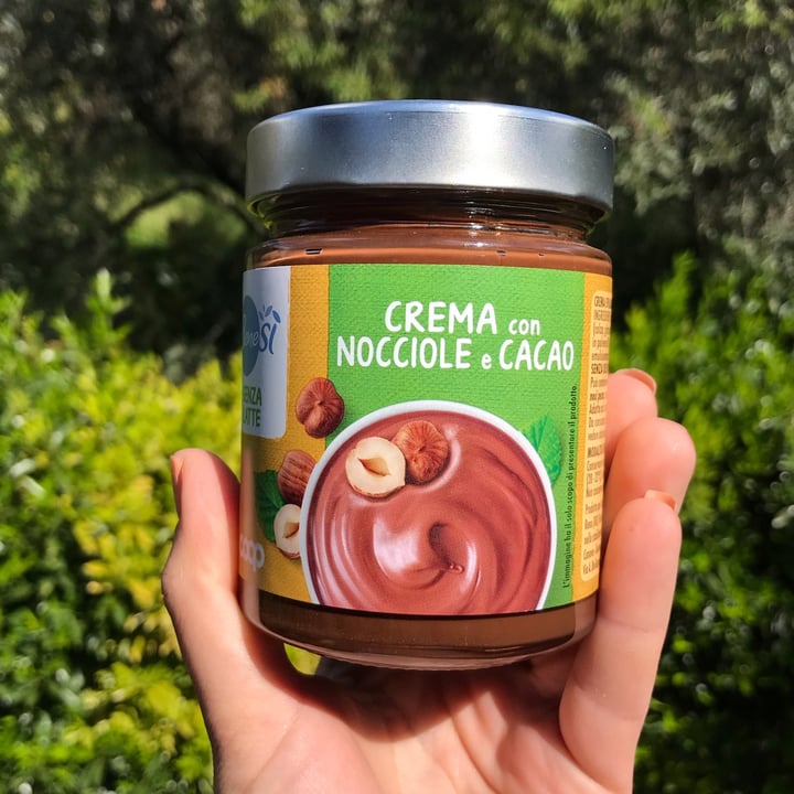 photo of Coop crema di nocciole e cacao senza latte shared by @vegvale93 on  31 May 2023 - review