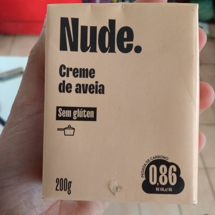 photo of Nude creme de aveia shared by @jessilobato on  19 Jul 2023 - review