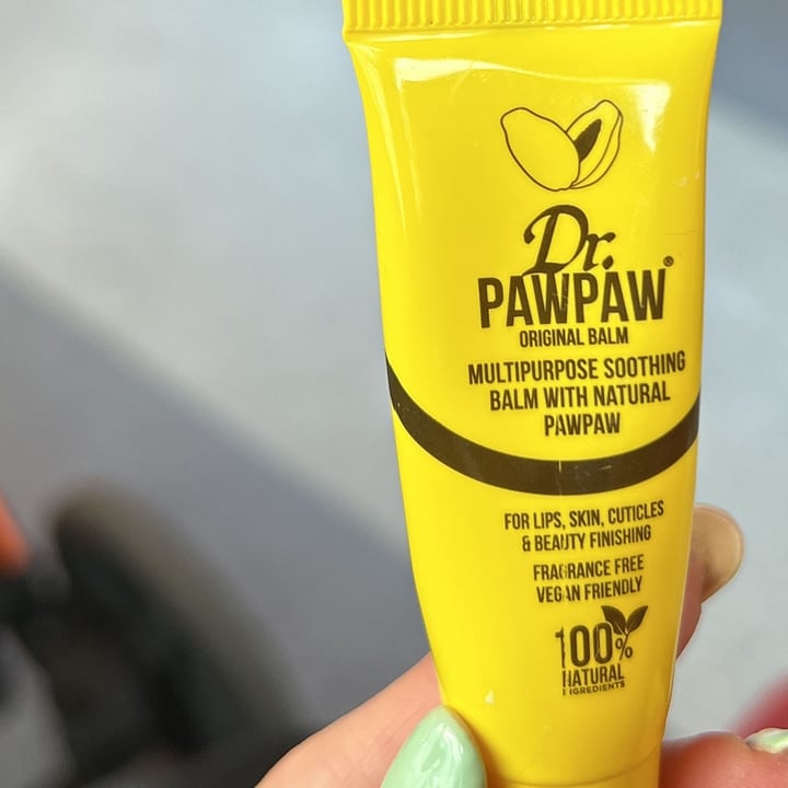 photo of Dr. PawPaw Multipurpose Soothing Balm with Natural Pawpaw - Original Balm shared by @carolinecherie on  16 May 2023 - review