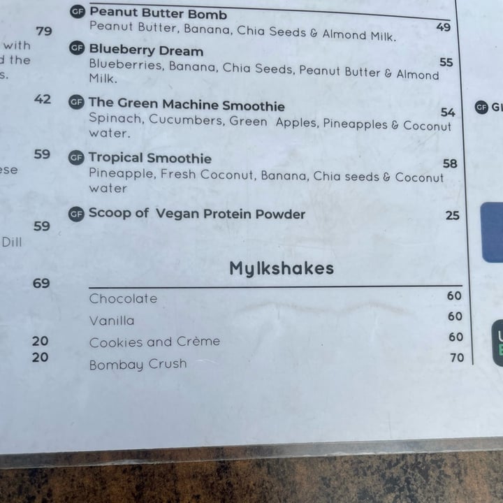 photo of The Vegan Chef Umhlanga Bombay Crush shared by @nadsb on  19 Mar 2023 - review
