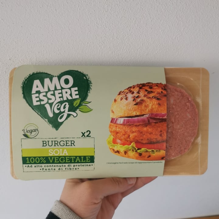 photo of Amo Essere Veg burger soia shared by @selenet on  15 Apr 2023 - review