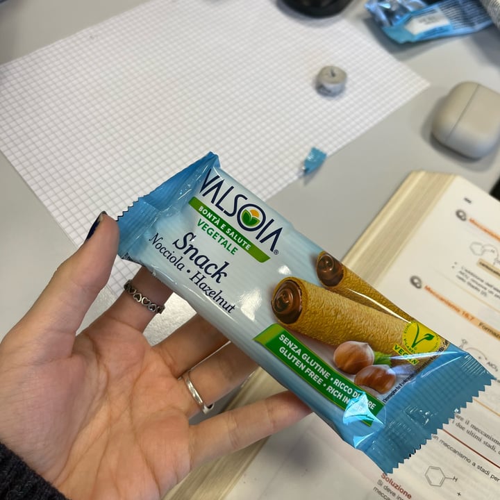photo of Valsoia Snack hazelnut shared by @caterinaviti on  27 Jan 2023 - review