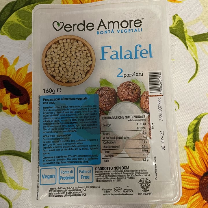 photo of Verde Amore Falafel shared by @saracarenza on  15 Jun 2023 - review