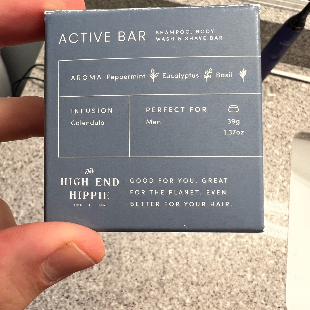 Active Bar - Peppermint, Eucalyptus & Basil from The High-End Hippie ...