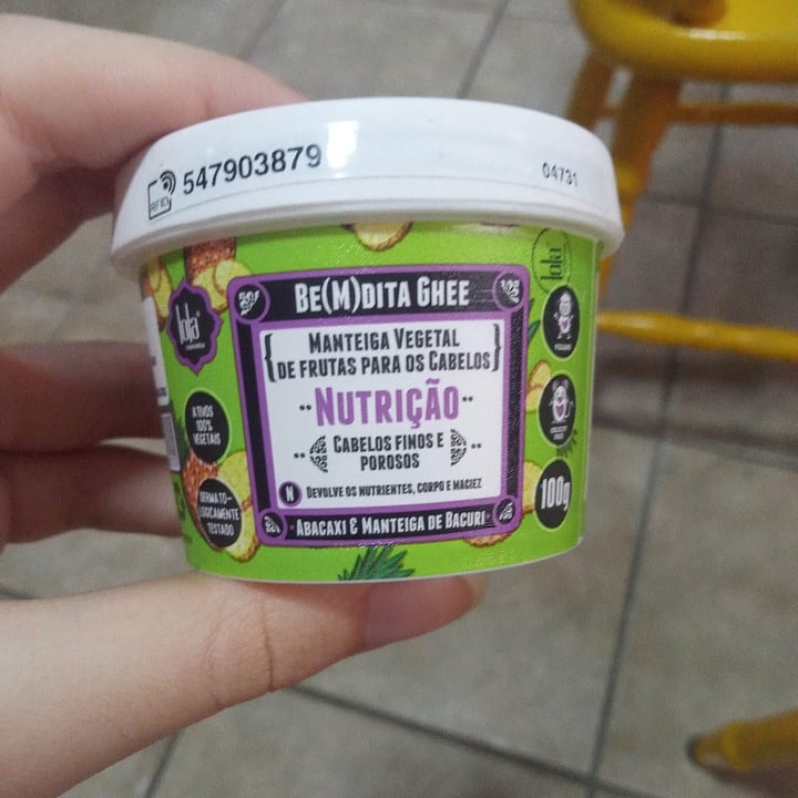 photo of Lola Cosmetics Be(M) Dita Ghee Máscara shared by @beladr on  03 Mar 2023 - review