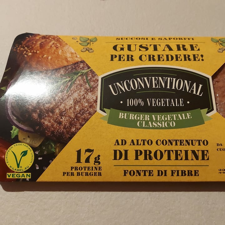 photo of Unconventional Burger Vegetale Classico - Classic Burger shared by @benaria on  21 May 2023 - review