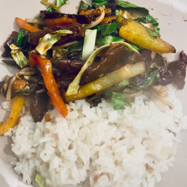 photo of Plant Menu No beef teriyaki strips shared by @missykab on  06 Mar 2023 - review