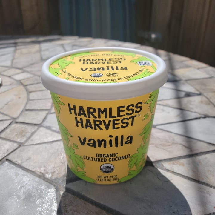 photo of Harmless Harvest Vanilla coconut yogurt shared by @organicjoe on  25 May 2023 - review