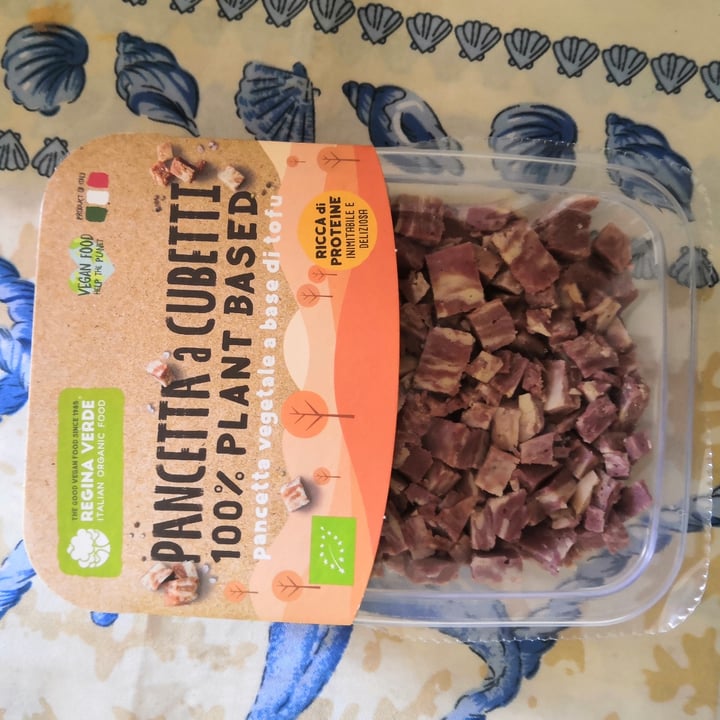 photo of Regina Verde pancetta a cubetti 100% plant based shared by @beusait on  09 Mar 2023 - review
