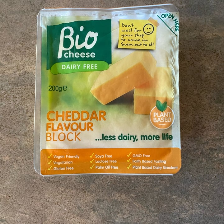 photo of Bio Cheese Cheddar Flavour Block shared by @suz14 on  27 Jul 2023 - review