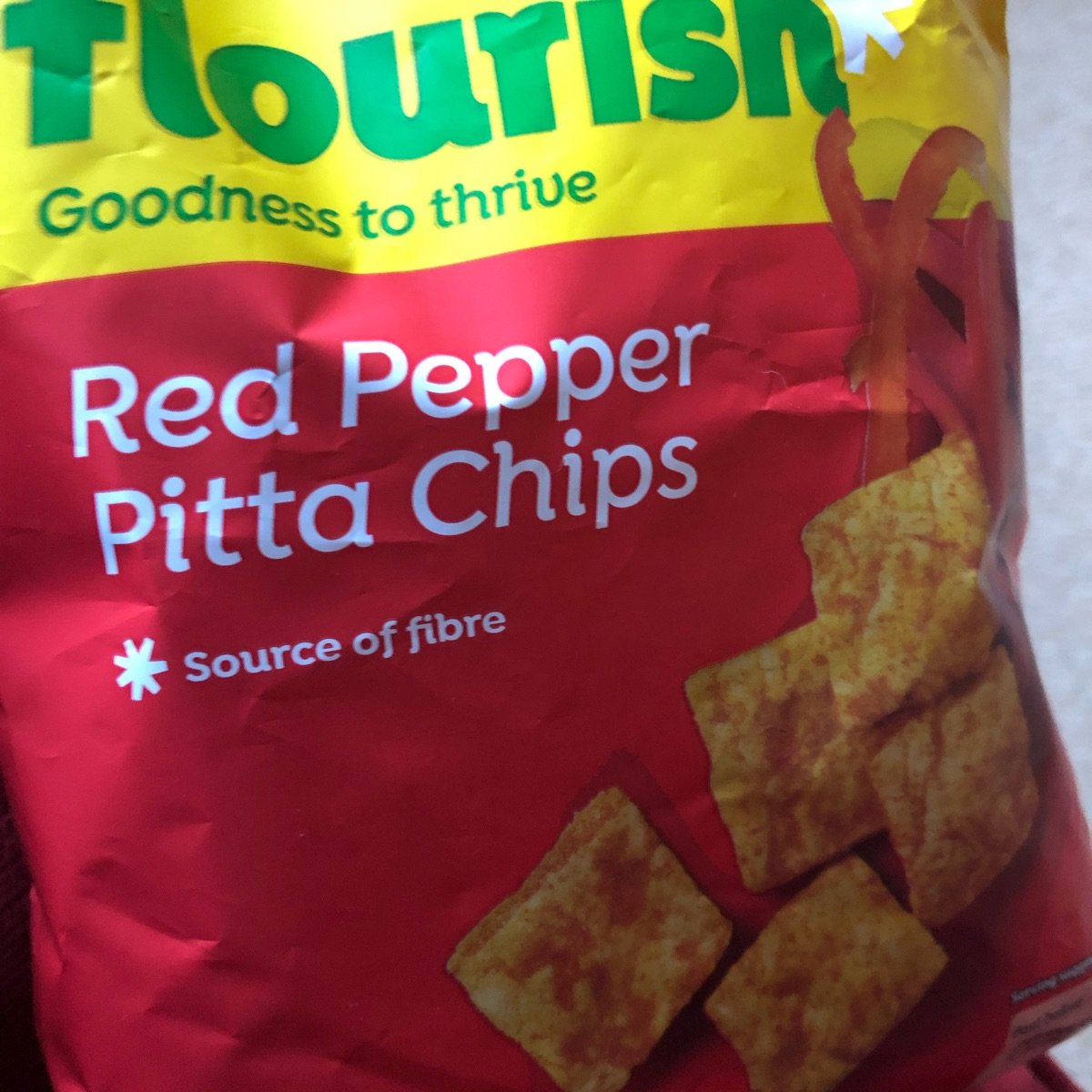 Sainsbury's Flourish Red Pepper Pitta Chips Reviews abillion