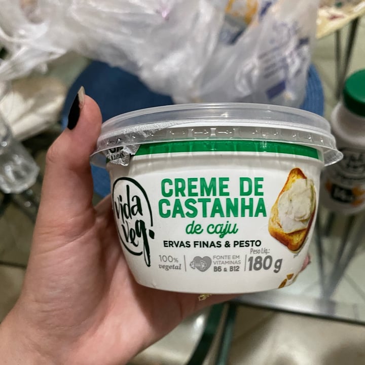 photo of Vida Veg CREME DE CASTANHA DE CAJU shared by @dudadini on  26 Jan 2023 - review