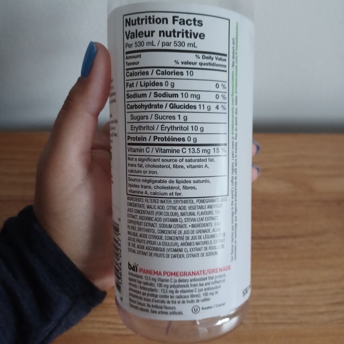 Bai Ipanema Pomegranate Antioxidant Infusion Reviews abillion