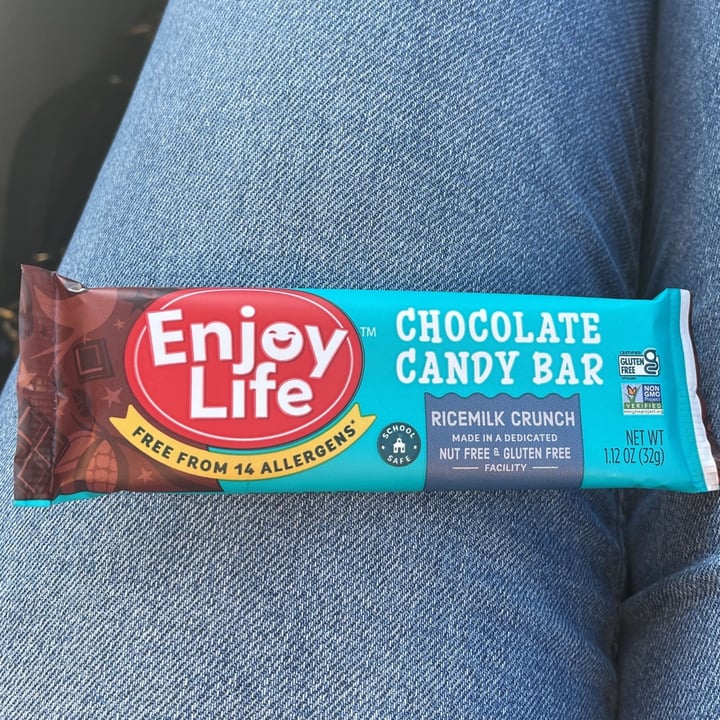 photo of Enjoy Life Chocolate Candy Bar Ricemilk Crunch shared by @mckinley on  19 Jan 2023 - review