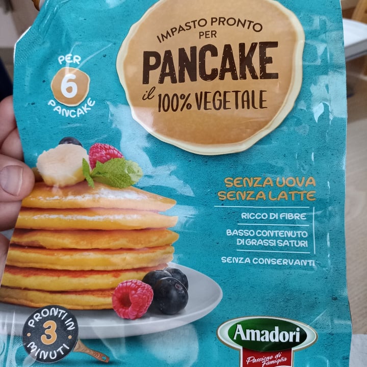 photo of Amadori Impasto per pancake vegetali shared by @elaura on  04 Aug 2023 - review