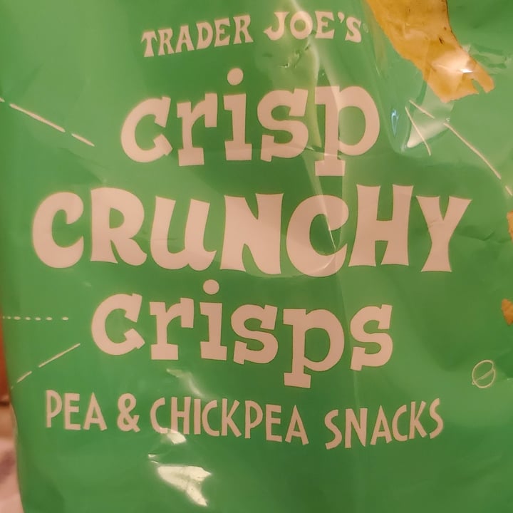 Trader Joe's Crisp Crunchy Crisps Pea & Chickpea Snacks Review abillion