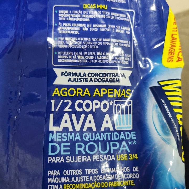 photo of Minuano  Sabão em Pó shared by @anaribeiro1705 on  06 Aug 2023 - review