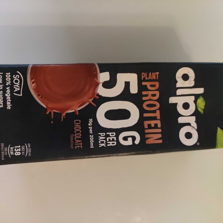 photo of Alpro Alpro 50 protein chocolate shared by @muffoladx on  24 May 2023 - review