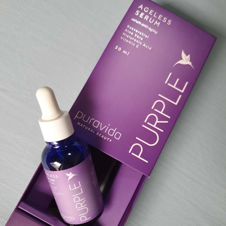 photo of Puravida Serum Ageless PURPLE shared by @claudiasapi on  28 Dec 2022 - review