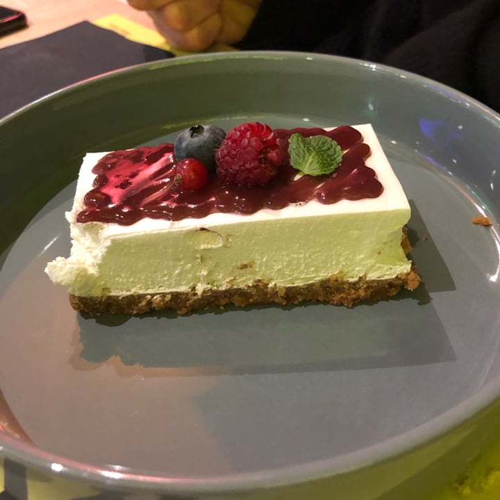 photo of Impact Food Cheesecake shared by @violettaplantbased on  10 Feb 2023 - review