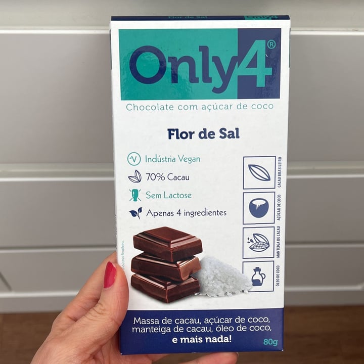 photo of Only4 Chocolate 70% com açúcar de coco shared by @georginamustafa on  20 Apr 2023 - review
