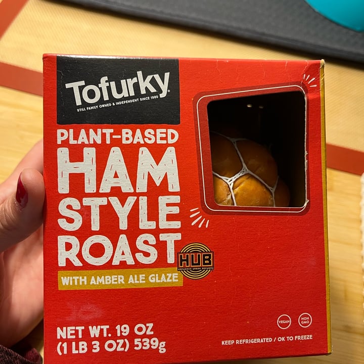 photo of Tofurky Ham style shared by @daniveganbrazil on  10 Feb 2023 - review