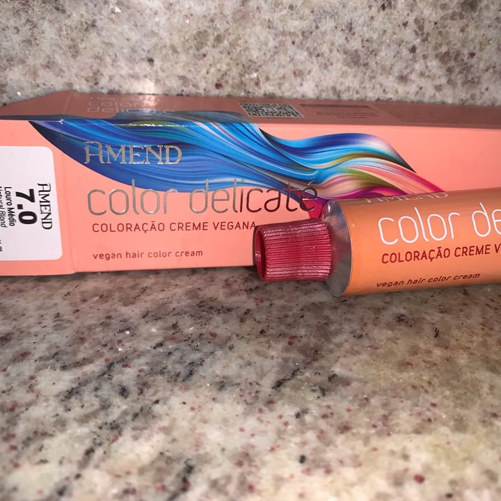 photo of Amend Coloração creme Color Delicate shared by @maristea on  04 Mar 2023 - review