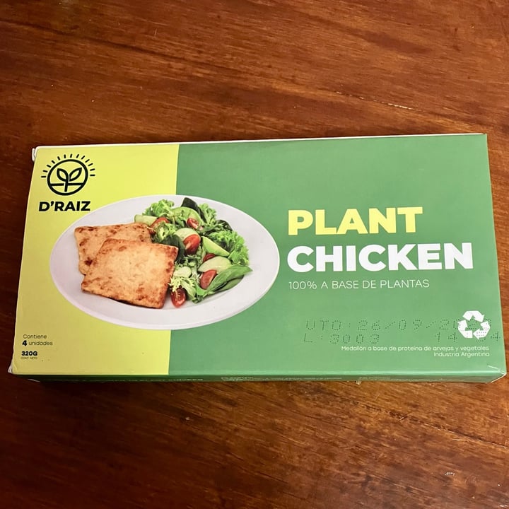 photo of D’Raiz Plant Chicken shared by @luzveg21 on  24 Apr 2023 - review