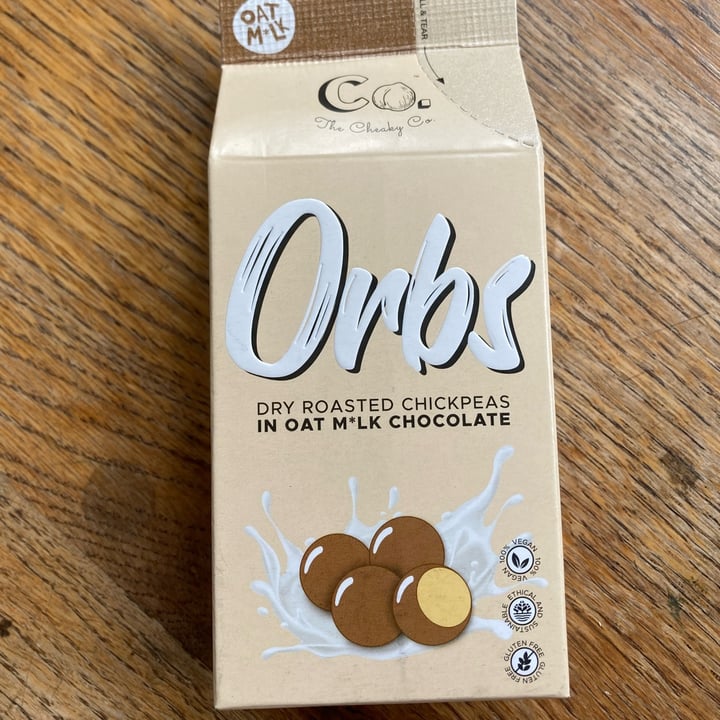 photo of Orbs Dry Roasted Chickpeas In Oat M*lk Chocolate shared by @chello95 on  26 Mar 2023 - review