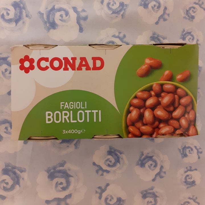 photo of Conad Fagioli borlotti shared by @rosselladuca on  20 Jan 2023 - review