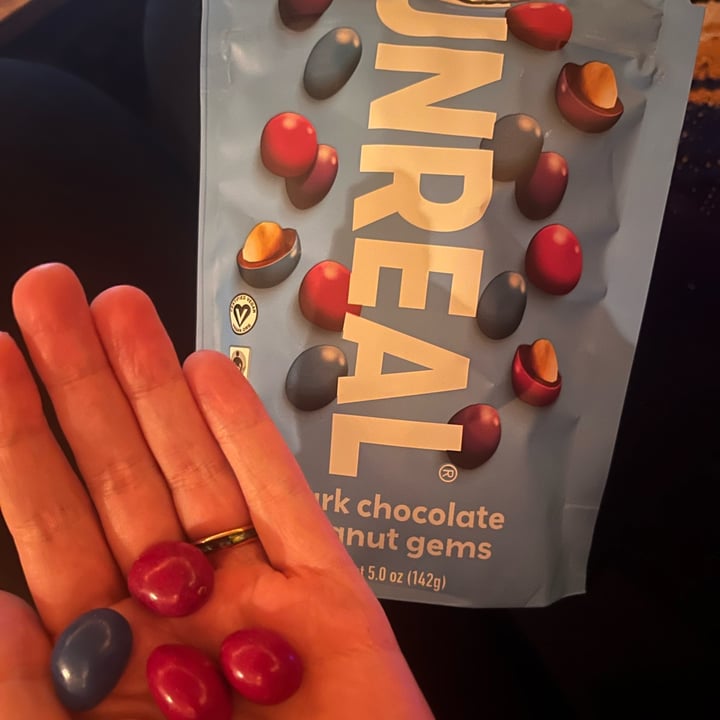 photo of UNREAL Dark Chocolate covered peanuts shared by @swedash on  14 Feb 2023 - review