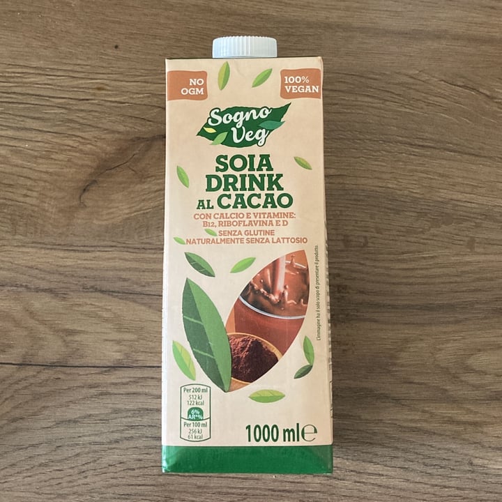 photo of Sogno veg Soia Drink al Cacao shared by @lara2001 on  22 Jan 2023 - review
