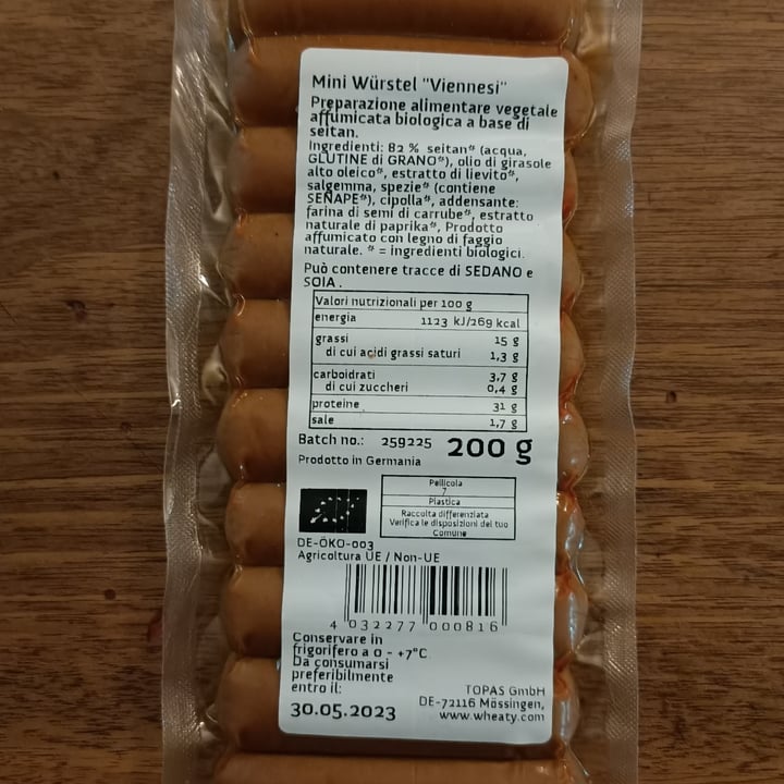 photo of Wheaty Mini Wurstel viennesi shared by @taniabi on  29 Apr 2023 - review