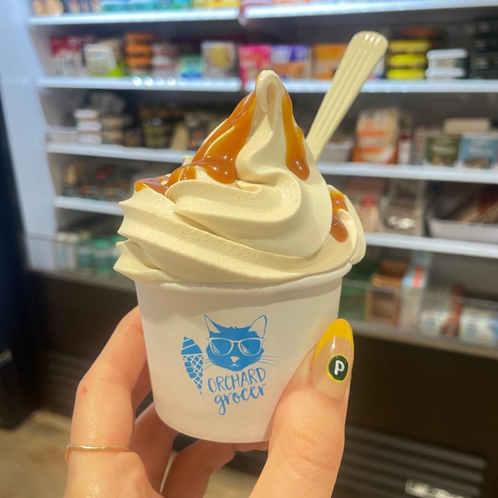 photo of Orchard Grocer peanut butter soft serve shared by @veganelizabeth on  09 May 2023 - review