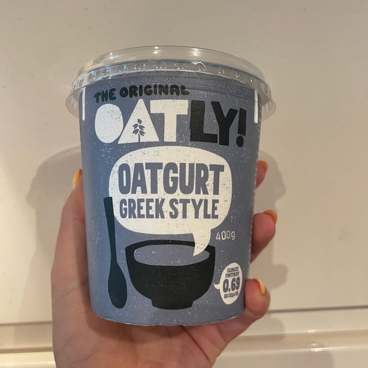 photo of Oatly Oatgurt Greek Style shared by @appleappleamanda on  28 Jun 2023 - review