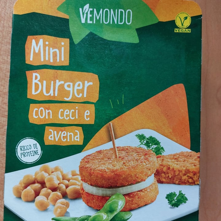 photo of Vemondo mini burger avena e ceci shared by @nenya8 on  22 Feb 2023 - review