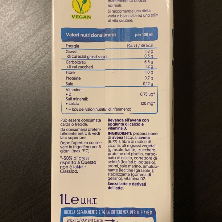 photo of Alpro Shhh...Questo Non è Latte (LIGHT) shared by @ischarotate on  04 Jan 2023 - review