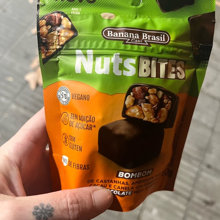 photo of Banana brasil Bombom Nuts Bites- 60g shared by @cris87 on  02 Aug 2023 - review