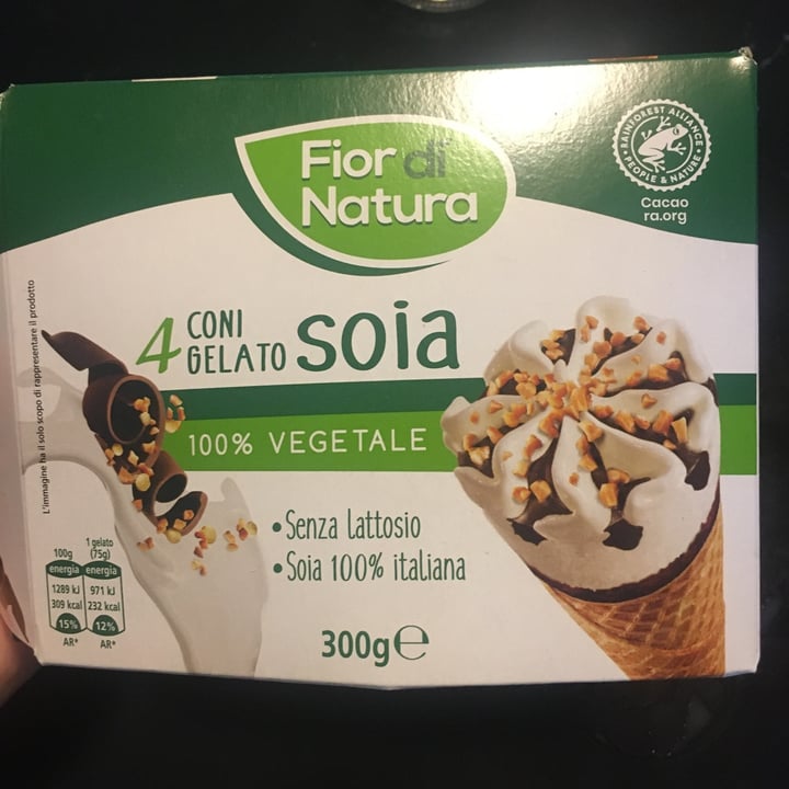 photo of Fior di Natura 4 coni gelato soia shared by @cripardo on  08 Jun 2023 - review