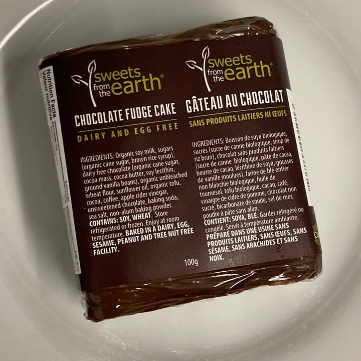 photo of Sweets from the Earth Chocolate Fudge Cake shared by @shlumpadinka on  01 Jun 2023 - review