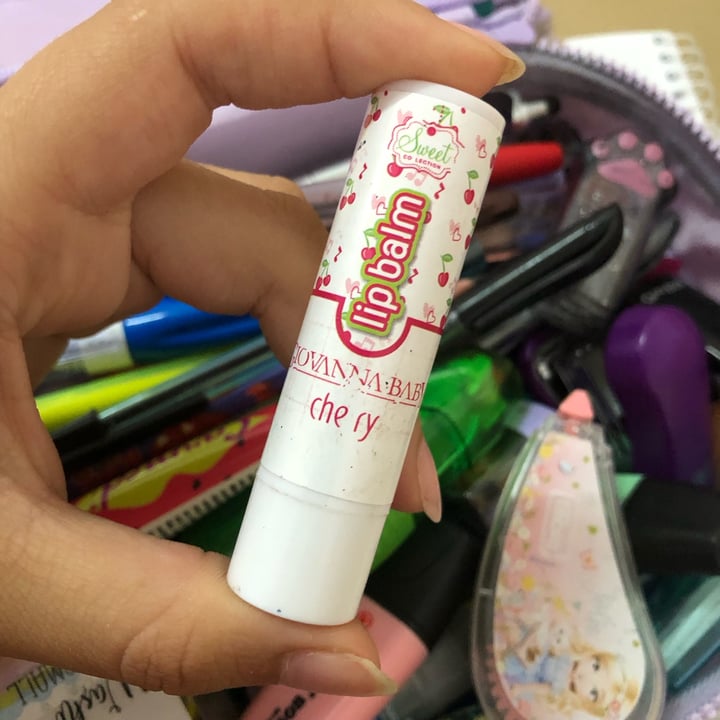 photo of Giovanna baby Lip Balm Cherry shared by @letty- on  31 May 2023 - review