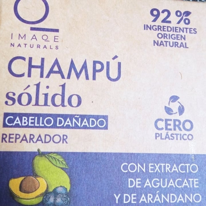 photo of Imaqe Naturals Champú sólido cabello dañado shared by @pekenho on  22 May 2023 - review