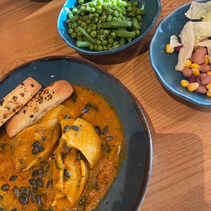 photo of Harvester Chesterfield Butternut Squash and Spinach Pasta shared by @muir2000 on  12 Aug 2023 - review