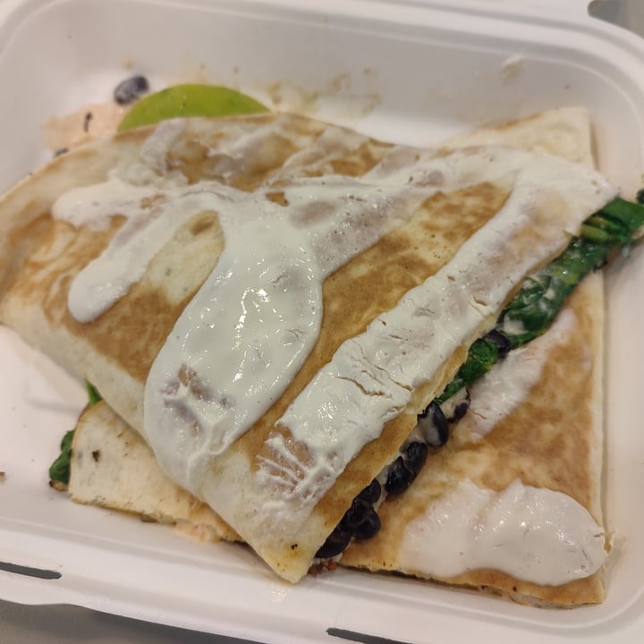 photo of Veganlove street food Seitan Steak Quesadilla shared by @plantykitti on  30 May 2023 - review