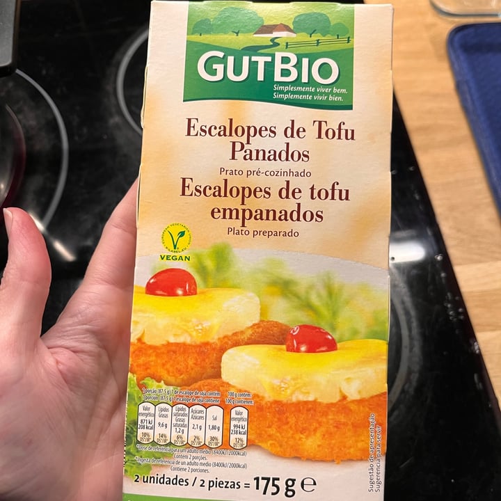 photo of GutBio Escalopes de tofu panados shared by @jula on  10 Mar 2023 - review