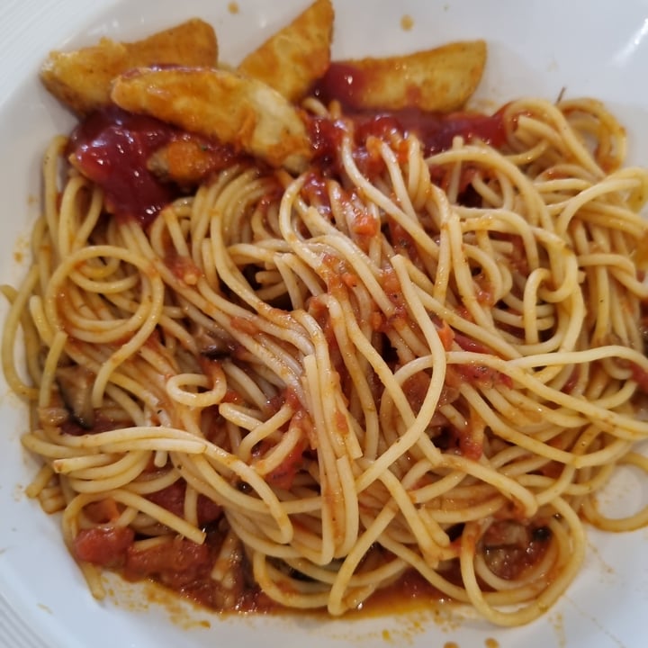photo of Foodgle Canteen Mushroom Pasta (Western) shared by @veganlad on  10 Mar 2023 - review